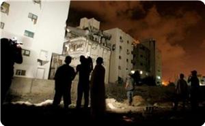 A Palestinian woman killed, 45 injured in a fresh Israeli air strike