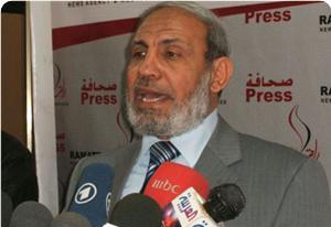 Zahhar: We welcome unconditional dialogue under Arab auspices