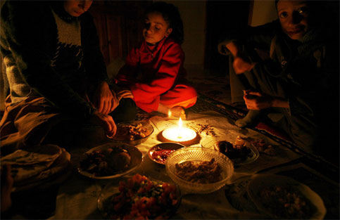 Gaza power cuts leave people cold physically, metaphorically 