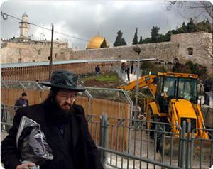 QI: IOA digs 20 tunnels under the Aqsa Mosque to build Jewish city
