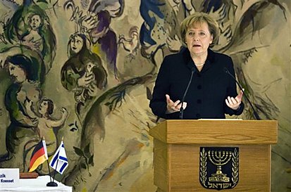 Germany: Israel, Israel Above Everything - Merkel in the Knesset 