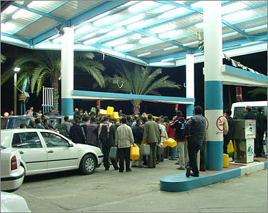 Gaza running on near empty 