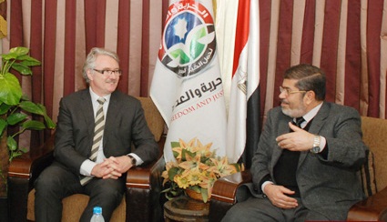Dr. Morsi to Norwegian Envoy: Situation in Egypt Improving