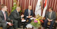 Dr. Morsi Assures IMF of His Party’s Resolve to Boost Egyptian Economy, Growth, Development