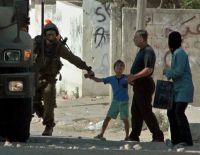 IOF troops practice barbaric crimes against innocent Palestinians.