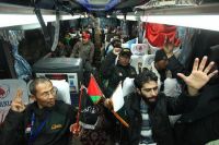 Asian convoy to break Gaza siege to land in Syria Monday