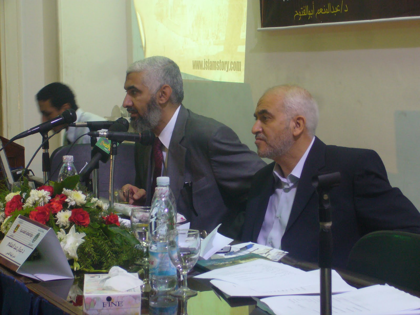 Dr. El-Sergani Speaking to the Youth Guard the Revolution and Protect Stability