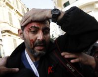 ANHR denounces attacks on reporters during coverage of People's Revolution demanding ousting of Information Minister