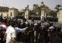 Muslim Brotherhood condemns the assassination of democracy in University's teaching staff elections.