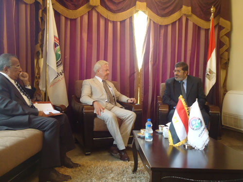 FJP Leader Meets With Denmark's Ambassador