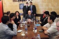 French FM meets with MB and other representatives