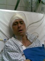 Protests against police officer who tortured mentally disabled man in Alexandria