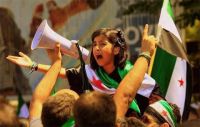 Brotherhood Demonstrations Support Syrian Revolution; Reject Iran, Hezbullah Interference