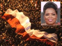Opera Winfrey live from Tahrir Square