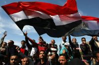 Tahrir square protesters launch petition for Prosecution of Mubarak and Adly