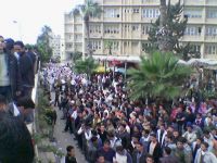 Demonstrations objecting to the arrest of 8 MB students in Zagazig's Faculty of Engineering.