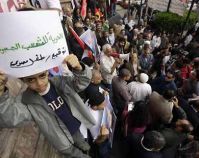 Protest In Front of Journalist Syndicate Denounces  Election Violations