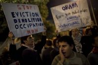 150 Activists Strike in Front of the Cairo World Trade Center