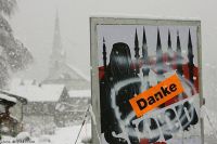 The 61st Universal Human Rights Anniversary under the Swiss “abolishment” of Minarets building in Mosques