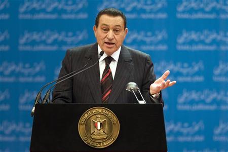 Mubarak's virtual enemies