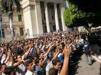 Brotherhood students push for free polls