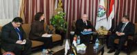 Freedom and Justice Party Receives Romanian Ambassador In Cairo