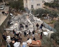 IOA demolishes tent of evicted family in Sheikh Jarrah